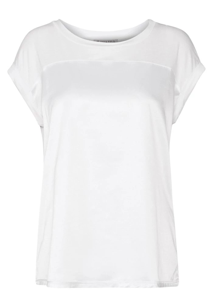 Chemise ANNA FIELD Anna Field Basic T-shirt Blanche Femme | BLJ-1969947